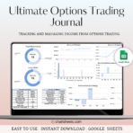 Options Trading Journal Template in Google Sheets - Win-Loss Tracking