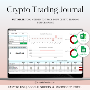 Cryptocurrency Trading Journal in Excel & Google Sheets