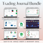 Trading Journals for Futures, Stocks, Crypto, Forex, and Options in Google Sheets and Excel