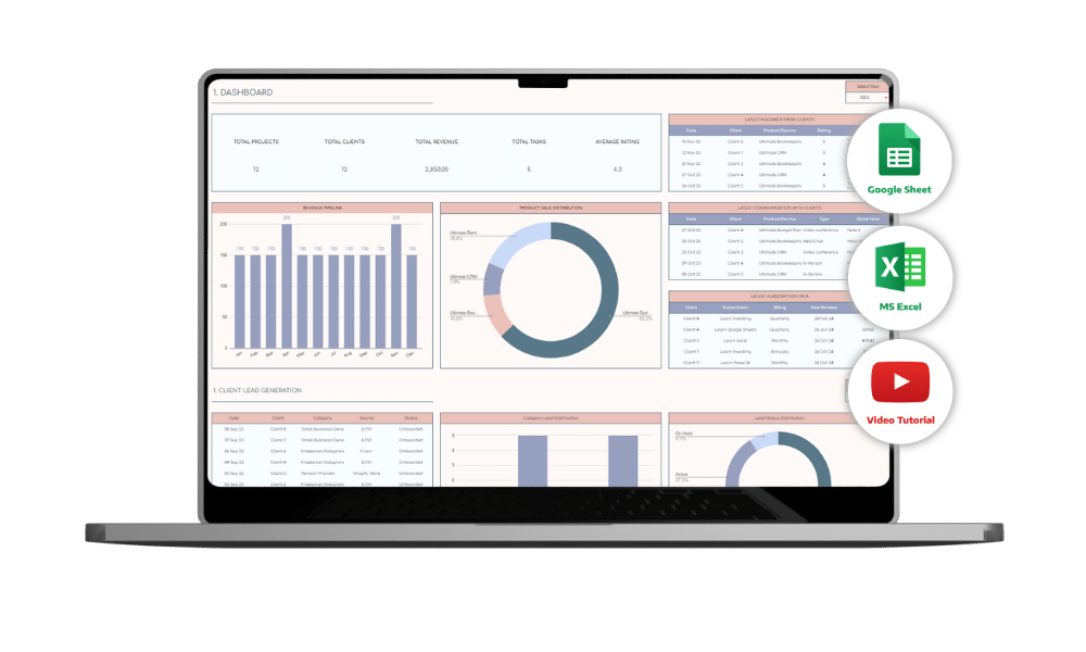 business finance spreadsheets