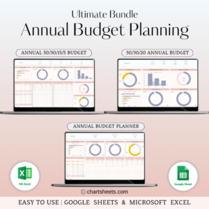 Annual Budget Planning Spreadsheet Templates