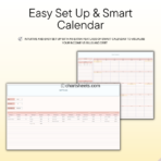 PLR Annual Budget Spreadsheet Template, Yearly Budget Planner in Excel & Google Sheets with Resell Rights