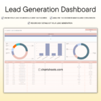 PLR Client Tracker & Management Spreadsheet Template for Excel and Google Sheets, featuring resell rights for entrepreneurs