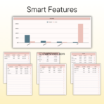 PLR Bill Calendar Spreadsheet Template for Excel and Google Sheets, Smart Bill Planner with Payment Dashboard, Resell Rights