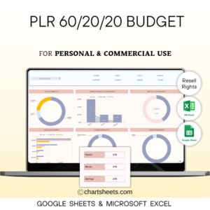 PLR 60/20/20 Monthly Budget Spreadsheet