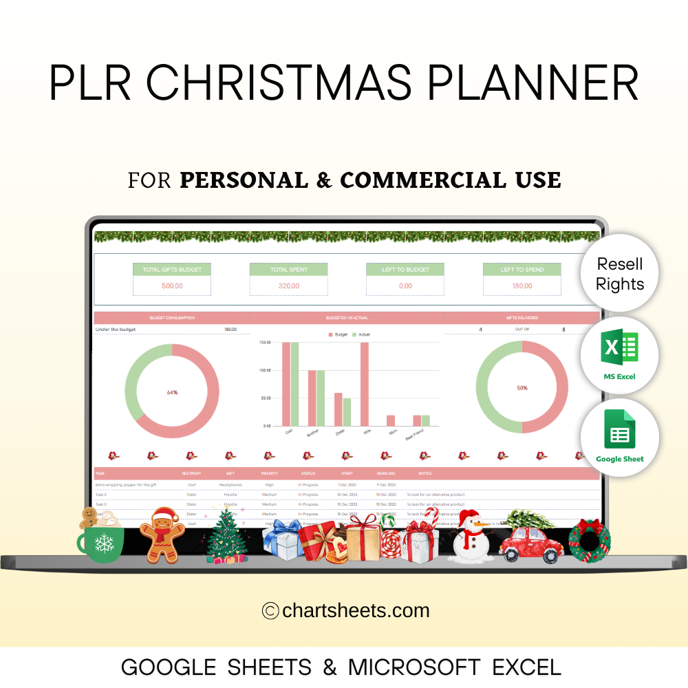 PLR Christmas Gift Tracker