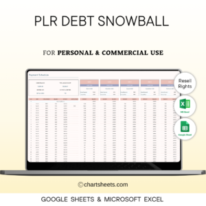 PLR Debt Snowball Spreadsheet