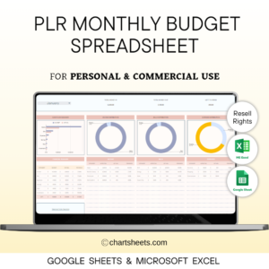 PLR Monthly Budget Spreadsheet