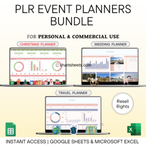 PLR Ultimate Event Planning Spreadsheet Templates