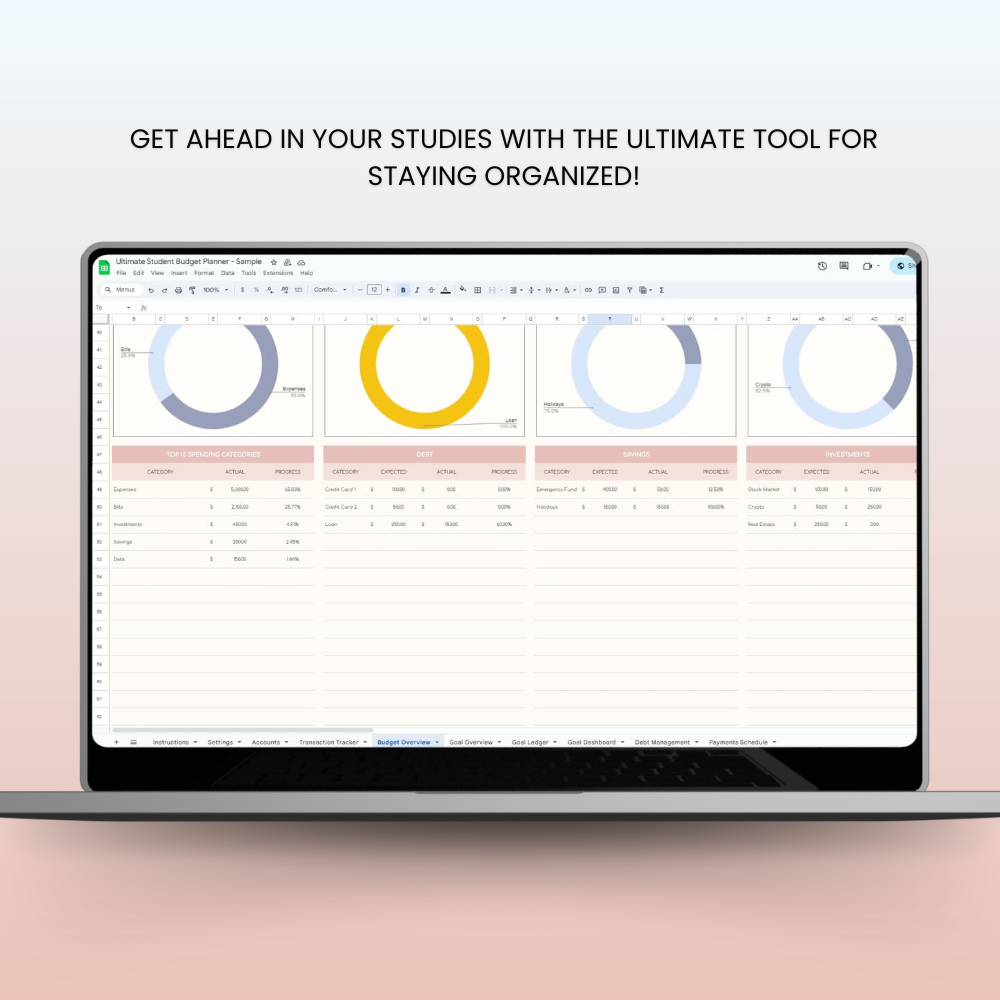 Student Budget Planner Brief Overview